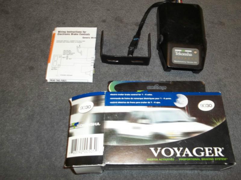 Tekonsha voyager electric trailer brake controller, model# 9030