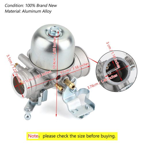 CARBURETOR Carb for Yamaha G1 Golf Carts 1983-1989 J24-14101-00 J24-14101-01, US $29.63, image 7