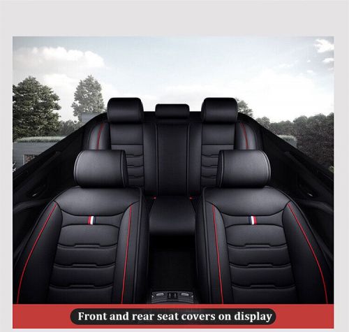 For Mazda Car Seat Covers Full Set Front and Back Cushion PU Leather Waterproof, US $74.99, image 5