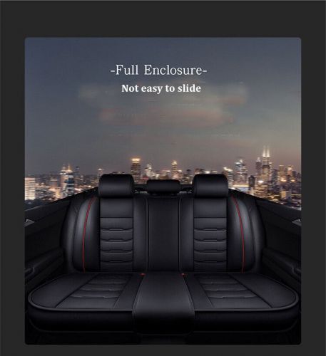 For Mazda Car Seat Covers Full Set Front and Back Cushion PU Leather Waterproof, US $74.99, image 7