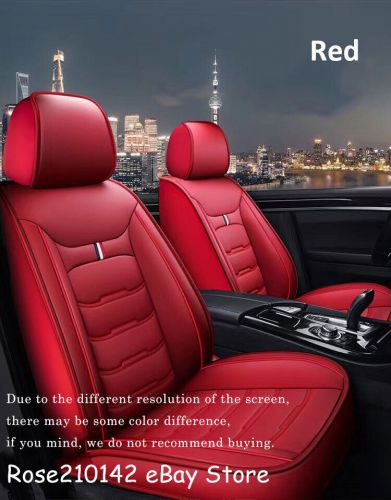 For Mazda Car Seat Covers Full Set Front and Back Cushion PU Leather Waterproof, US $74.99, image 21