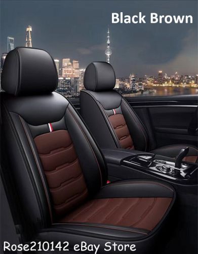 For Mazda Car Seat Covers Full Set Front and Back Cushion PU Leather Waterproof, US $74.99, image 26