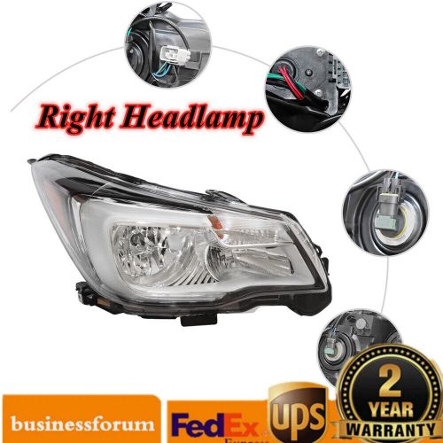 For 2017 2018 Subaru Forester Headlight Halogen Headlamp Assembly Right Side RH, US $65.01, image 15