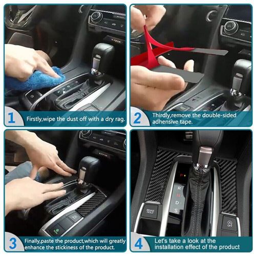 Real Carbon Fiber For BMW 5 Series G30 2016-2022 Interior Dash Board Media Trim, US $20.89, image 5