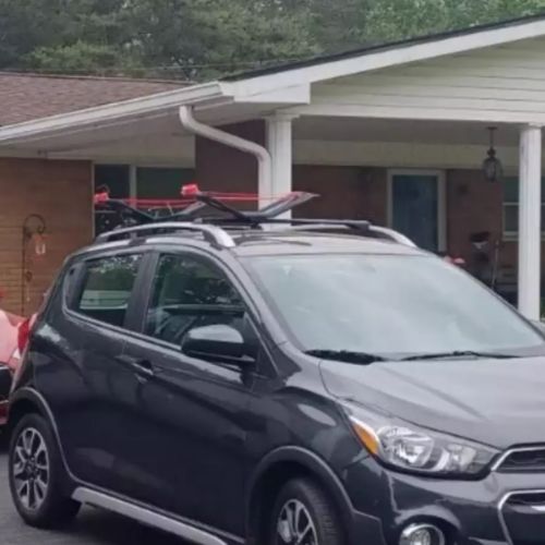 Alu Roof Rack Cross Bars for Subaru Forester SH 2008-2013 Gear Carrier BLACK 2Pc, US $125.00, image 6