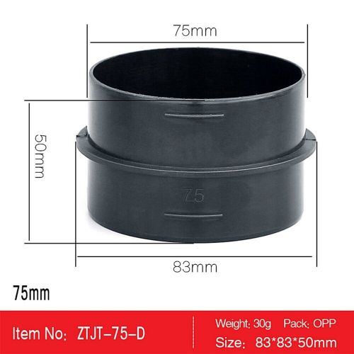 FOR EBERSPACHER/WEBASTO HEATER 75mm DUCTING CONNECTOR JOINER PIPE 221000010006, C $12.85, image 12