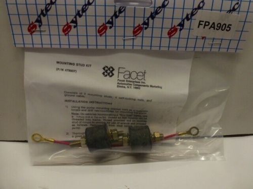 FACET FUEL PUMP MOUNT KIT WITH EARTH STRAP, US $, image 2