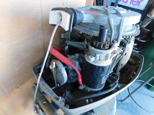 1970s JOHNSON Evinrude 25 hp Boat Motor 25R75B Outboard As Is Barn Find Nice!, US $1,388.00, image 3