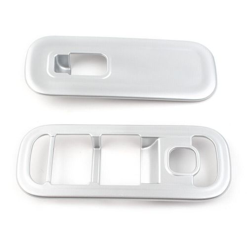 Left Drive Door Window Switch Cover Trims Silver For 2019 Mercedes-Benz A-Class, US $18.16, image 2