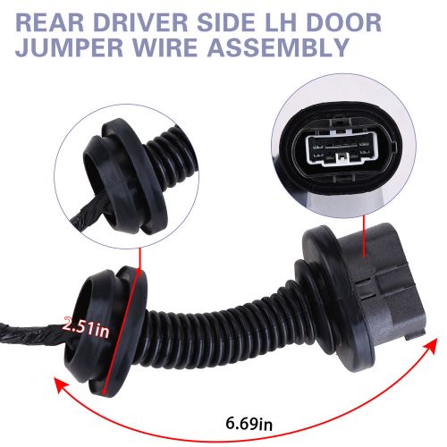 For 2009-2014 Ford F150 Crew Cab REAR Door Jumper Wire Harness LH Driver Side, US $44.90, image 11