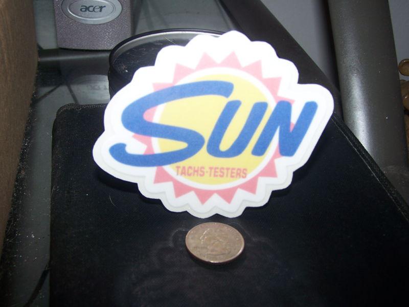 Sun tach testers - sticker 