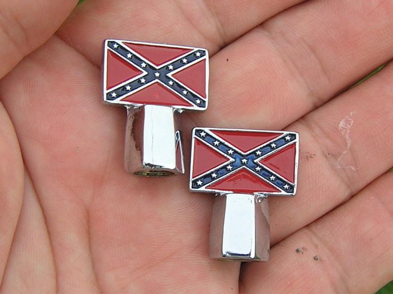 Purchase REBEL FLAG VALVE CAPS PAIR *New & Unique* Tire Valve Nuts