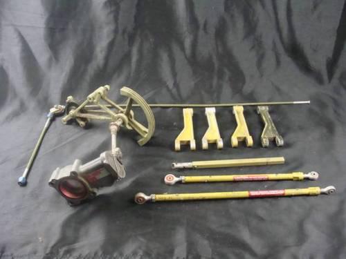 Vtg 60 general controls airplane,helicopter fuel gate valve shut off & parts lot