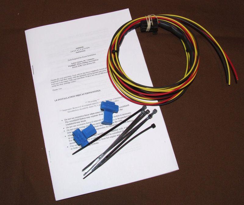 Purchase Gentex 453 Homelink Mirror w/AMBER Compass w/Wiring