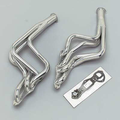 Hooker super comp headers full-length silver ceramic coated 1 3/4" primaries