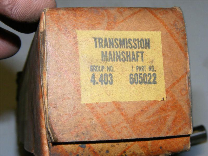1940 41 42 46 47 48 CHEVROLET PASS. 1/2TON TRANS MAINSHAFT 3SPD NOS MAIN SHAFT, US $47.99, image 4