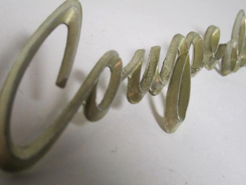 1957 Cadillac coupe deville front fender emblem , US $69.95, image 4