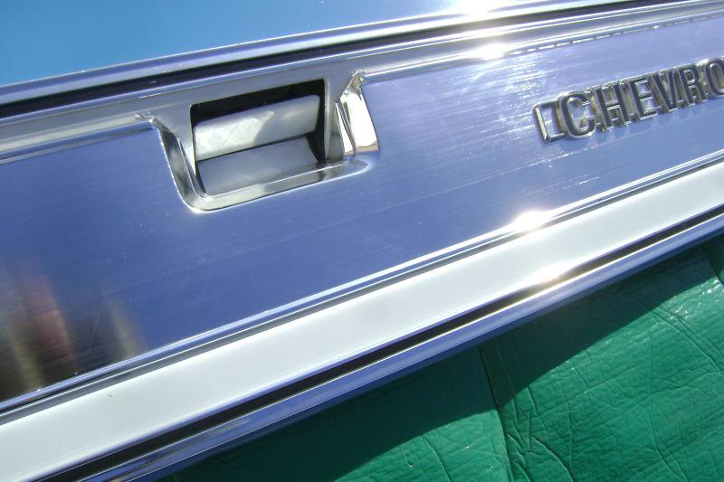 1974 74 Chevy Pickup Truck TAILGATE W/ TRIM PANEL Like NOS 1973 73 1975 75 1976, US $1,250.00, image 5
