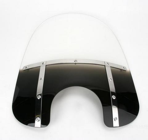 *memphis shades 19" fats gradient black windshield universal fit mem3311