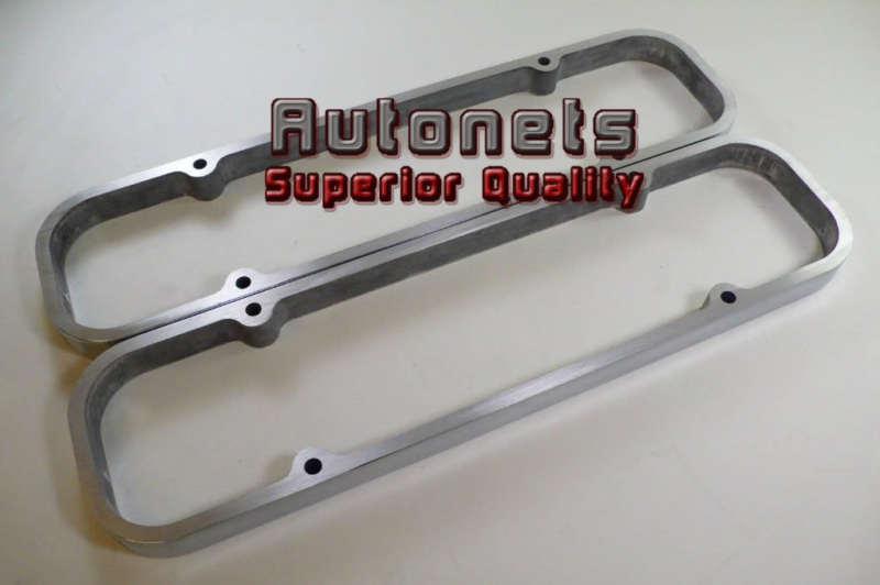 Pontiac 350-301-326-389-400-421-428-455 aluminum valve cover spacer 1" riser hot