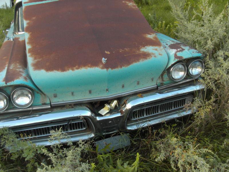  1958 mercury monterey front bumper assembly