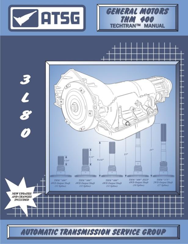 Th400 transmission rebuild manual (34400)  (4/13)
