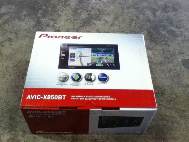 Pioneer avic-x850bt automobile audio/video gps navigation system