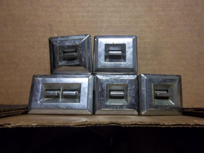 Power window/door locks switch set 5 piece's buick chevy pontiac olds fac. oem 