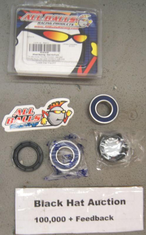 New all-balls 0215-0163 wheel bearing seal kit front honda atvs