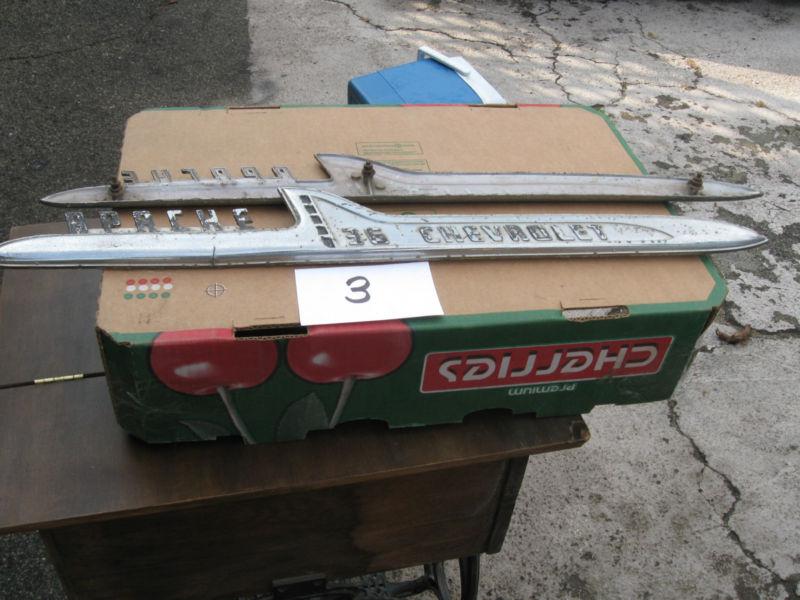 1958 chevrolet apache 36 hood trim