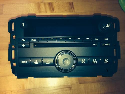 Gm oem radio dash head unit