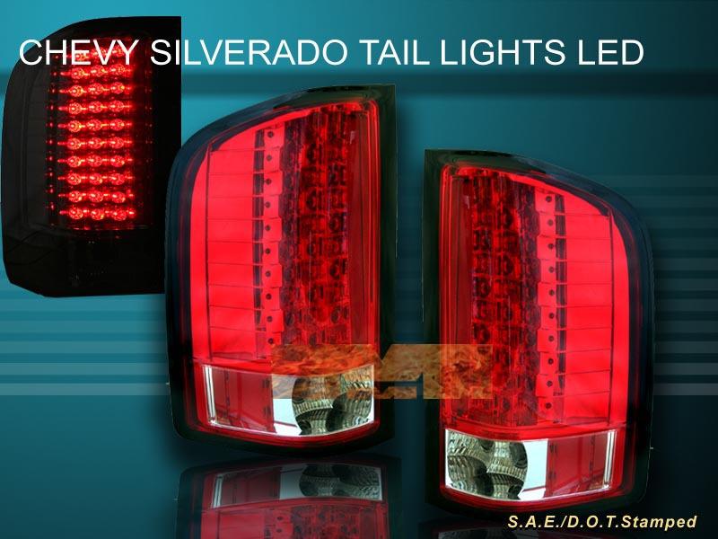 Purchase 20072010 CHEVY SILVERADO TAIL LIGHTS LED SMOKE in Santa Fe