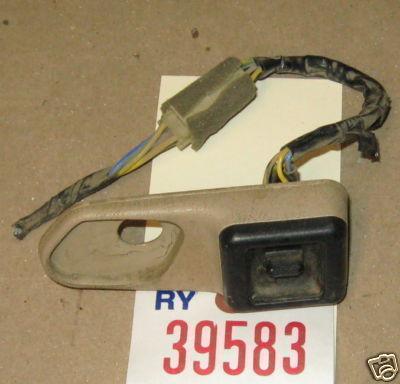 Honda 89 accord window switch panel left rear 1986