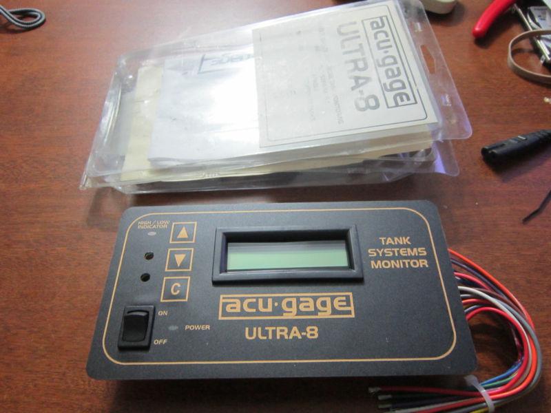Acu-gage ultra 8 tank systems monitor rv monitoring digital display