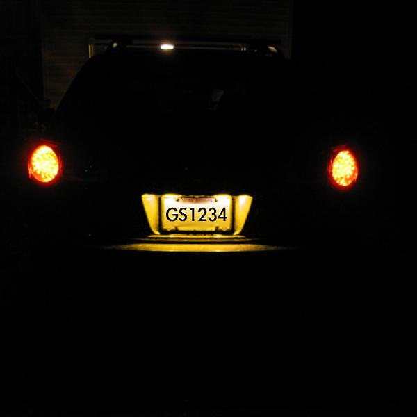 Purchase LED License Plate Screw Bolts Light Yellow in Hong Kong, HK