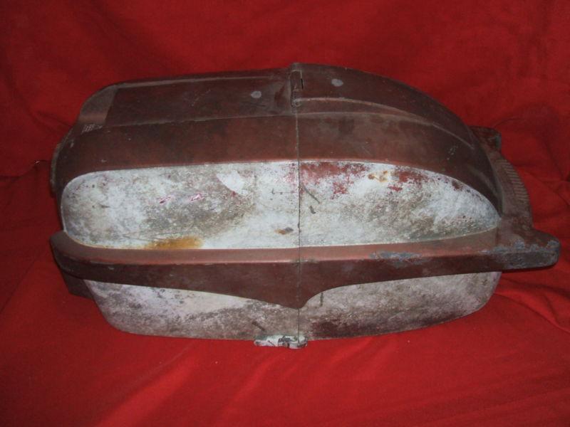 VINTAGE 1958 Johnson Seahorse Outboard Motor Cowl Cover 35HP, US $70.00, image 2