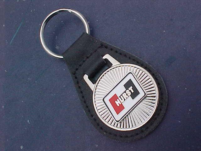Hurst classic hi-performance car collector leather key fob unique world class!!