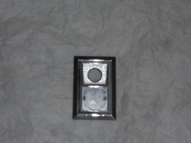 1981-87 oldsmobile cutlass coupe gm trunk lock rocket emblem