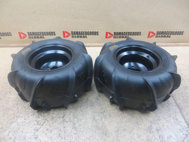 2007 07 suzuki ltr450 ltr 450 rear wheel set rims paddle tires wheels