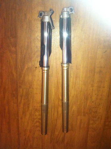 04 crf250r showa front forks suspension shocks crf 250 r crf250