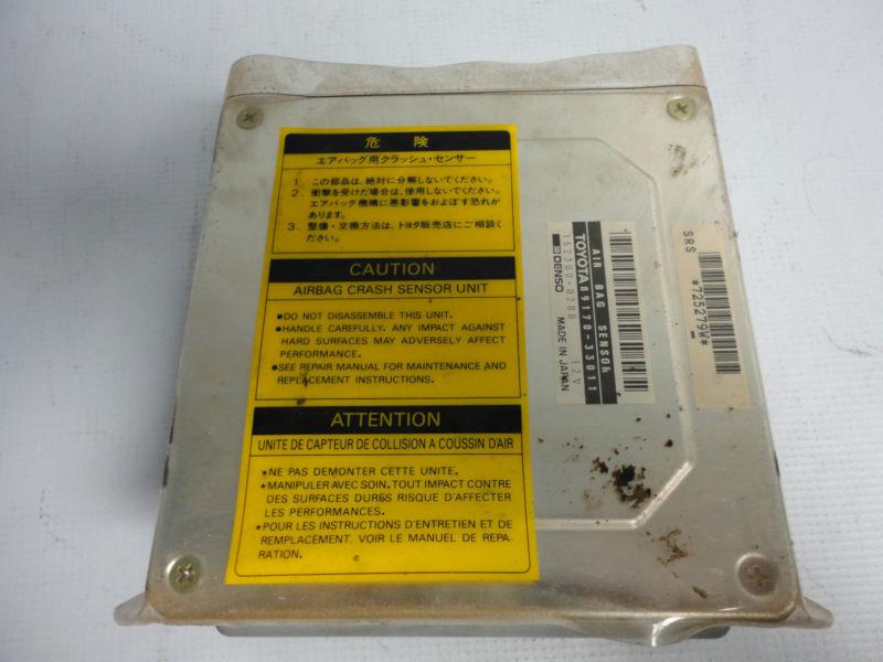 1992-1996 toyota camry air bag crash sensor unit module oem used