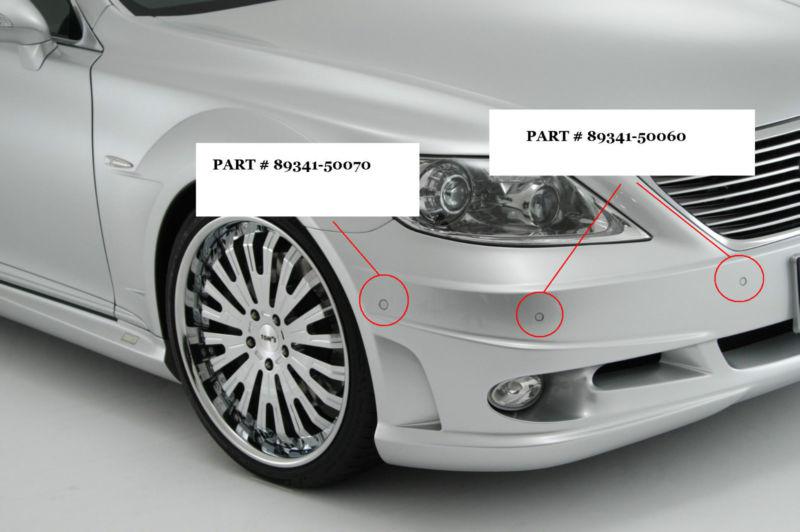 LEXUS LS460 LS 460 BUMPER PARKING SENSOR PART# 89341-50060 OEM SILVER, US $55.00, image 3