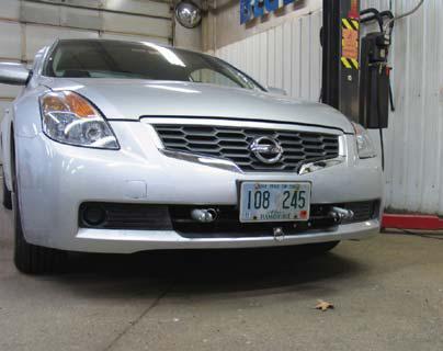 Blue ox bx1841 base plate f/nissan altima 07-11