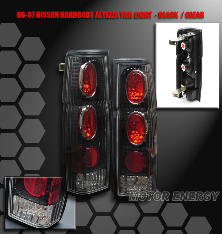 Purchase 8697 NISSAN HARDBODY PICKUP D21 ALTEZZA TAIL LIGHT BLK in