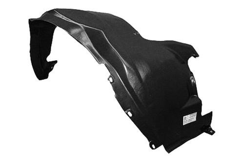 Replace ch1251122 - jeep grand cherokee rh passenger side fender liner plastic