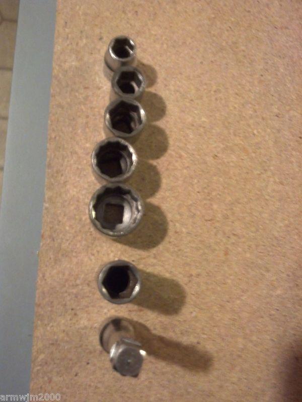 Blackhawk sockets 6 pcs 1 extension