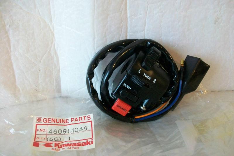Nos kawasaki left handlebar turn signal switch kz-1000 ltd shaft 1977-1980 a1 b1