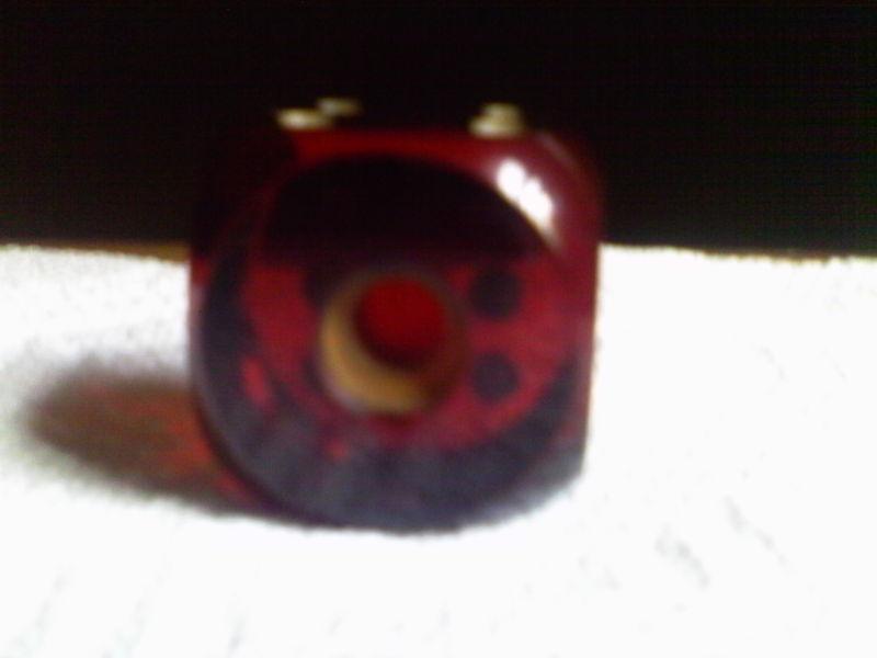 RARE Bakelite Dice Shift Knob Knucklehead Panhead Flathead 45 Servicar Indian EL, US $15.50, image 6