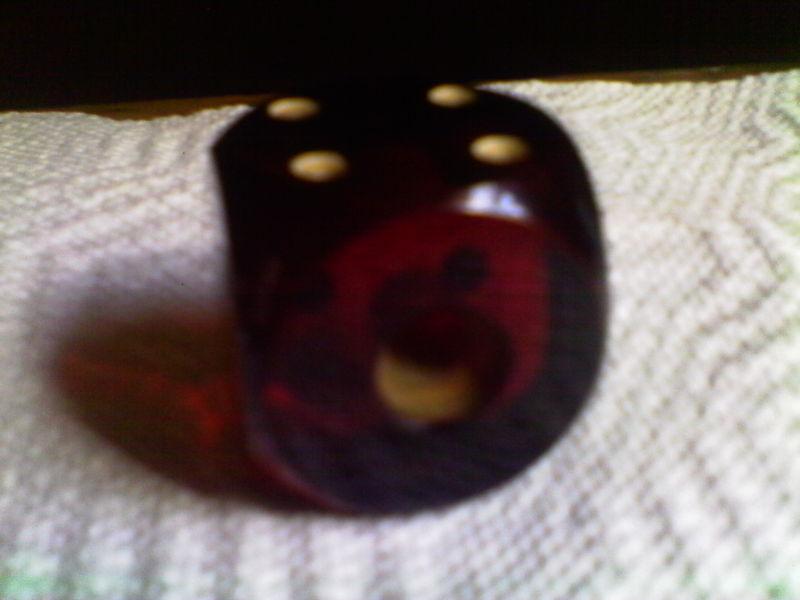 RARE Bakelite Dice Shift Knob Knucklehead Panhead Flathead 45 Servicar Indian EL, US $15.50, image 7