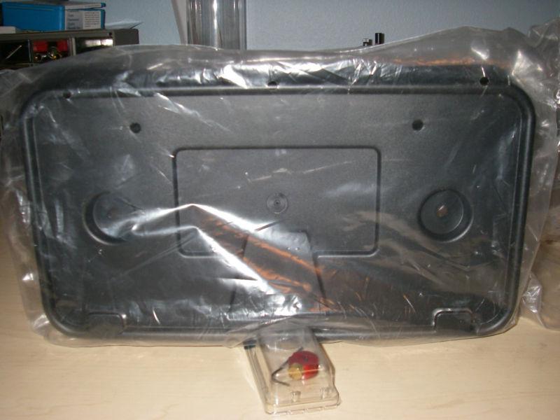 Ford escape front license plate holder